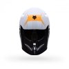KASK MOTOCYKLOWY JUNIOR FOX V1 NOBLE BLACK WHITE YS